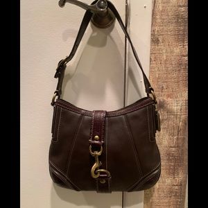 Coach Leather Shoulder Bag
